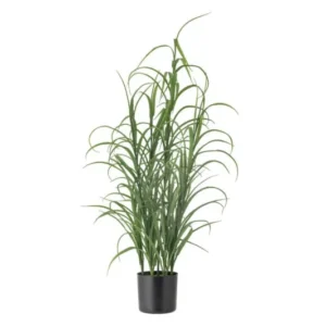 Kunstpflanze Botanic Grass - Höhe 92 cm moderner Gras-Look für ruhige, helle Räume