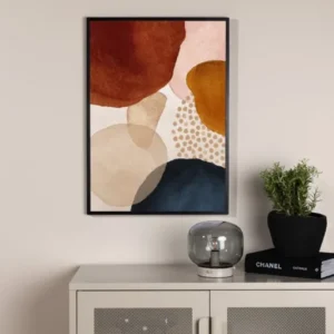 Poster Farbenspiel aus hochwertigem Papier