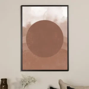 Poster Concentric aus hochwertigem Papier