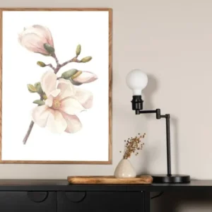 Poster Kirschblüte aus hochwertigem Papier