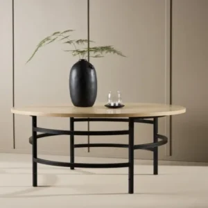 Couchtisch Benno - mit Metallgestell