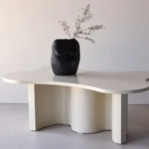 Couchtisch Beno - in Beige mit einzigartigem Design