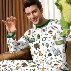 Ramadan Blessings Family Matching Bamboo Men's Pajama Set