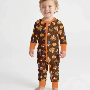 Thanksgiving Festive Bamboo Convertible Zippy
