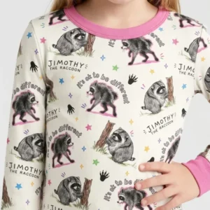 It's Okay to be Jimothy Bamboo Two Piece Long Sleeve Pajama Set