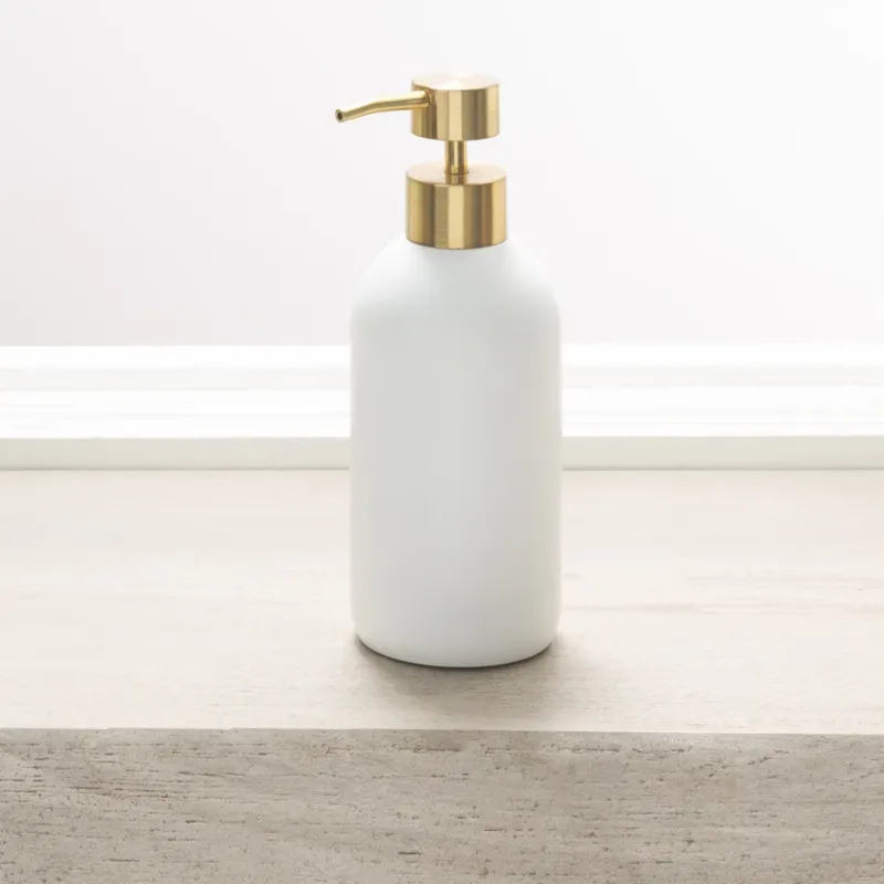 Sophia Resin Soap Dispenser Lotion Pump White