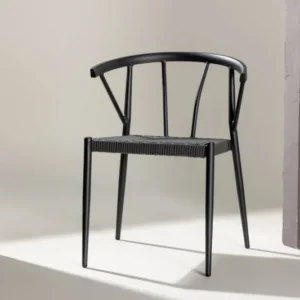 6er Set - Gartenstuhl Tina aus Rattan/Aluminium