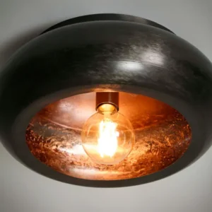 Deckenleuchte „Sky“ – Metallleuchte in Schwarznickel