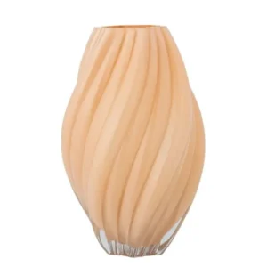 Vase „Kairoa“ – Naturfarbenes Glas