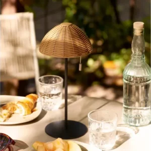 Garten Tischlampe „Kaldien“ – wetterfest für Balkon & Outdoor-Bereich