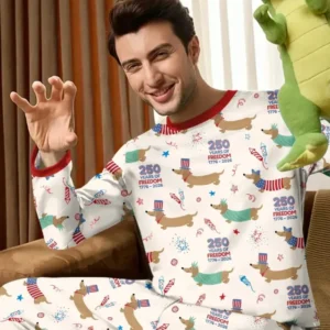 250 Years Of Freedom Bamboo Men's Pajama Set