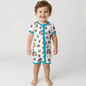 God Says I Am Autism Awareness Bamboo Shorty Zippy
