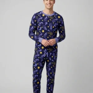 Rosh Hashanah Night Family Matching Bamboo Men's Pajama Set