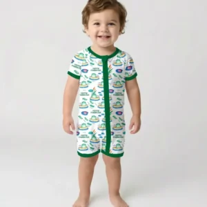 Hoppy Passover Family Matching Bamboo Shorty Zippy