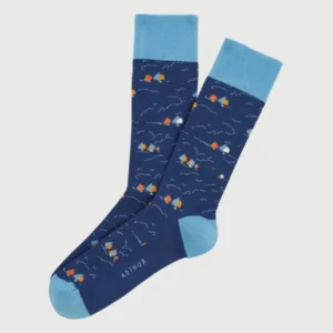Chaussettes Homme Tranquill'été Imprimé voiliers multicolores 1