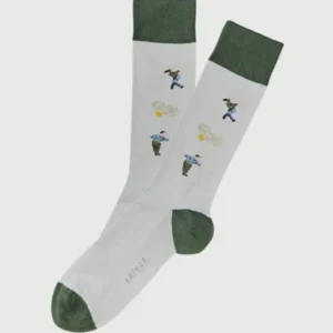 Chaussettes Homme Pétanque Ciel Imprimé broderie joueur de pétanque 1