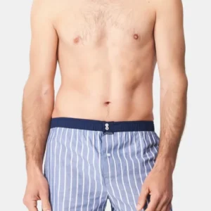 Caleçon avec suspensoir Homme Le Club n°1053 Marine 1