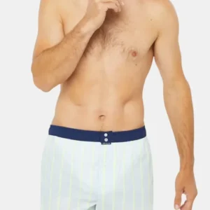 Caleçon avec suspensoir Homme Le Club n°1030 Bleu 1