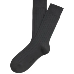 Chaussettes laine mérinos orage homme 1