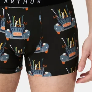 Boxers homme Ski You Later NOIR 2