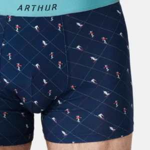Boxers homme Ski MARINE 2
