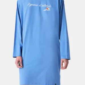 Chemises de nuit Homme Shirt Noël en altitude BLEU 1