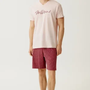 Pyjashort en jersey de coton léger - Millésimé