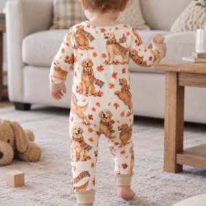 Autumn Golden Retriever Adventures Bamboo Convertible Zippy