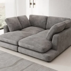Designer Lounge-Sofa Thalessa in Cord