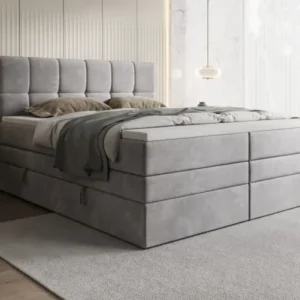 Boxspringbett Windsor mit Stauraum in Samt