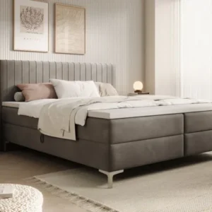 Boxspringbett Leona Samt mit Stauraum