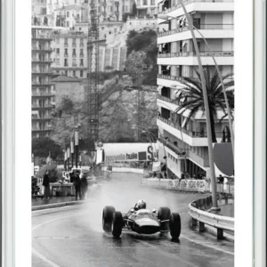 Brookpace Fine Art - MONACO GRAND PRIX-Wandbild-Brookpace Lascelles-Manhattan / Spiegelrahmen-TOJU Interior