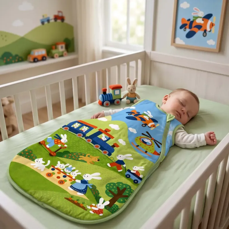 Bunny Travel Adventure Bamboo Sleep Bag