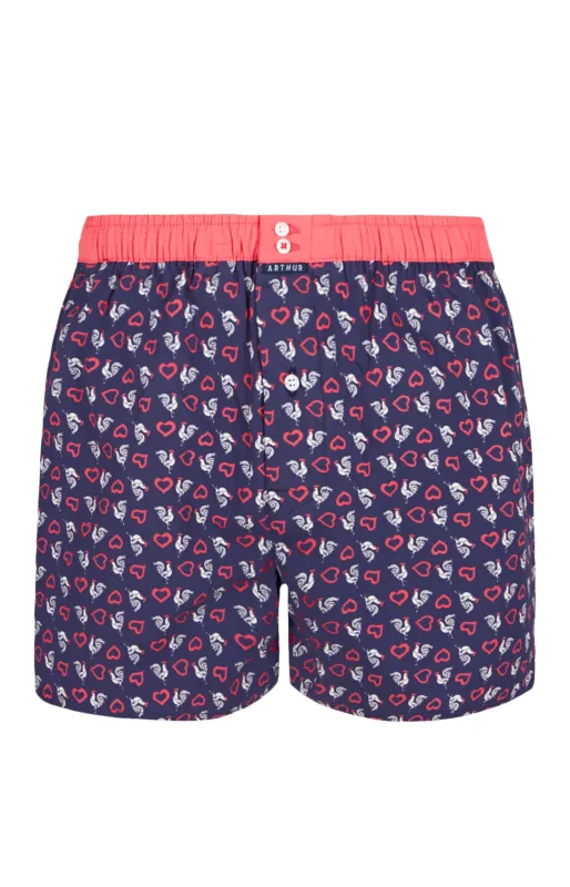Caleçon avec suspensoir Homme Le Club n°965 Marine 3