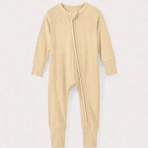 Chamomile Ribbed Bamboo Convertible Zippy