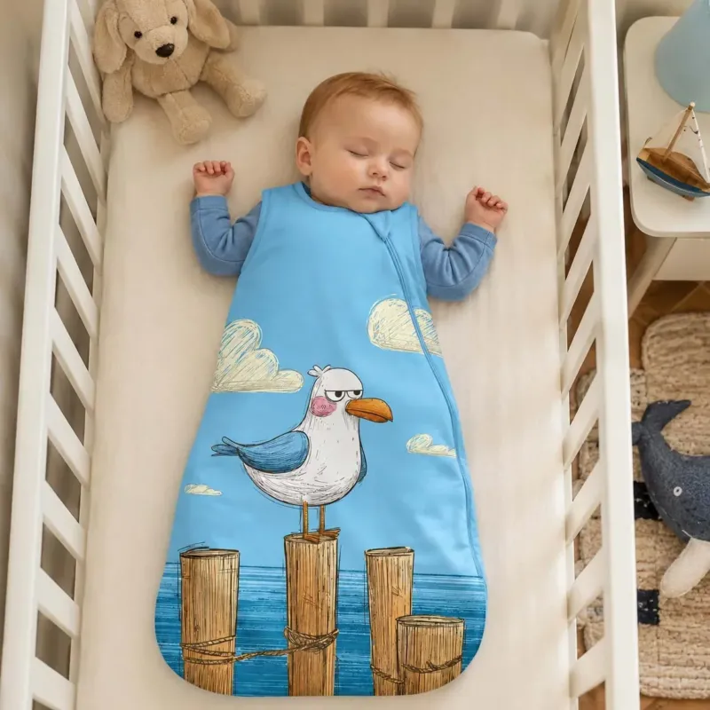 Cheeky Dock Seagull Bamboo Sleep Bag