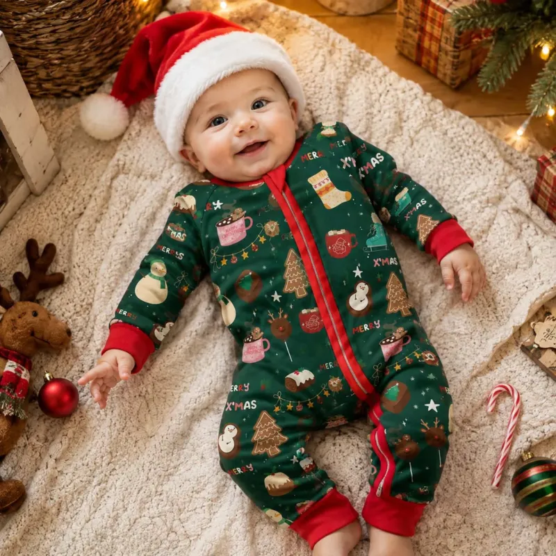 Cozy Christmas Treats Bamboo Convertible Zippy