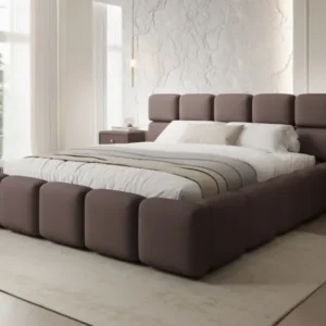 Designer Polsterbett Matilda Stoff mit Stauraum