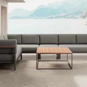 Euphoria – L-Maxilounge & Tisch aus Aluminium | Aevora™ Kollektion