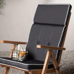 Garten Stuhlkissen Cosy - aus Polyester Grau