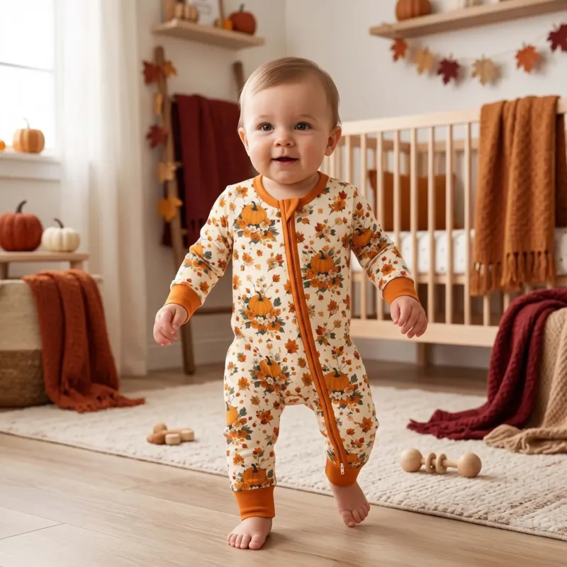 Golden Autumn Days Bamboo Convertible Zippy