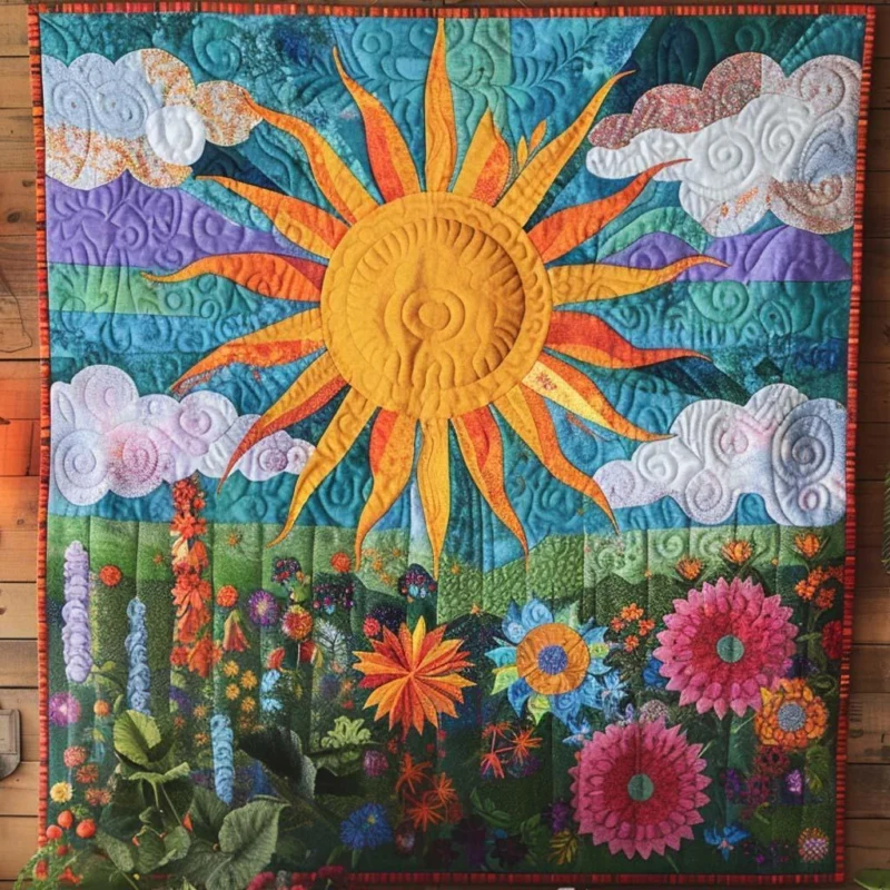 Golden Retreat Bamboo Quilt Blanket