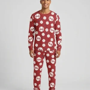 Custom Name Rookie of The Year Matching Bamboo Men's Pajama Set
