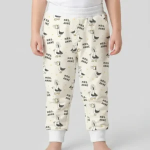 Custom Funny Seagulls Teacher Bamboo Jogger