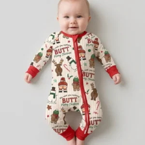 We Wish You Nothing Butt Merry Bamboo Convertible Zippy
