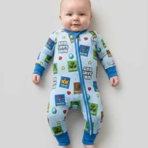 God Says I Am Gamer Bamboo Convertible Zippy