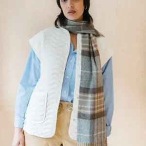 Lambswool Scarf in Mackellar Tartan - TBCo