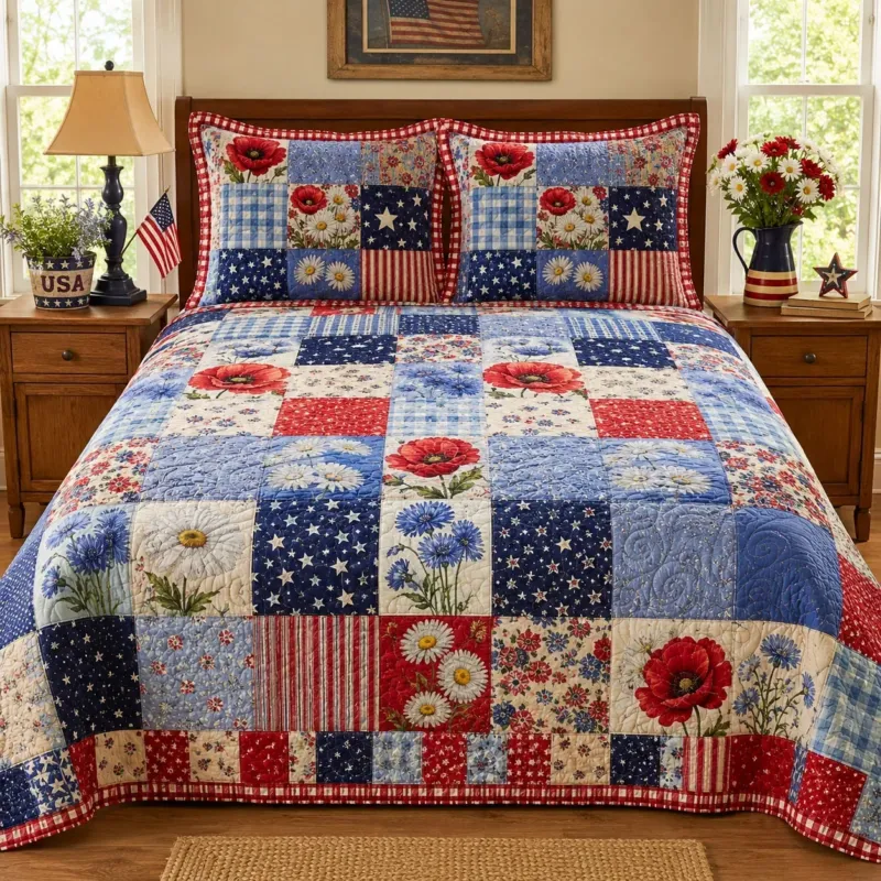 Liberty Wave Bamboo Quilt Bedding Set