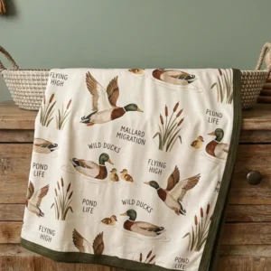 Little Pond Wander Bamboo Blanket