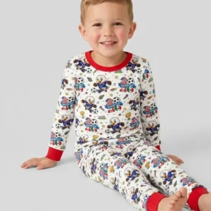 We Are The Champions Soccer Cup 2026 Bamboo Two Piece Long Sleeve Pajama Set